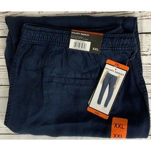 Hilary Radley Ladies' Drawstring Pull On Tencel Pants Navy XXLarge 3482